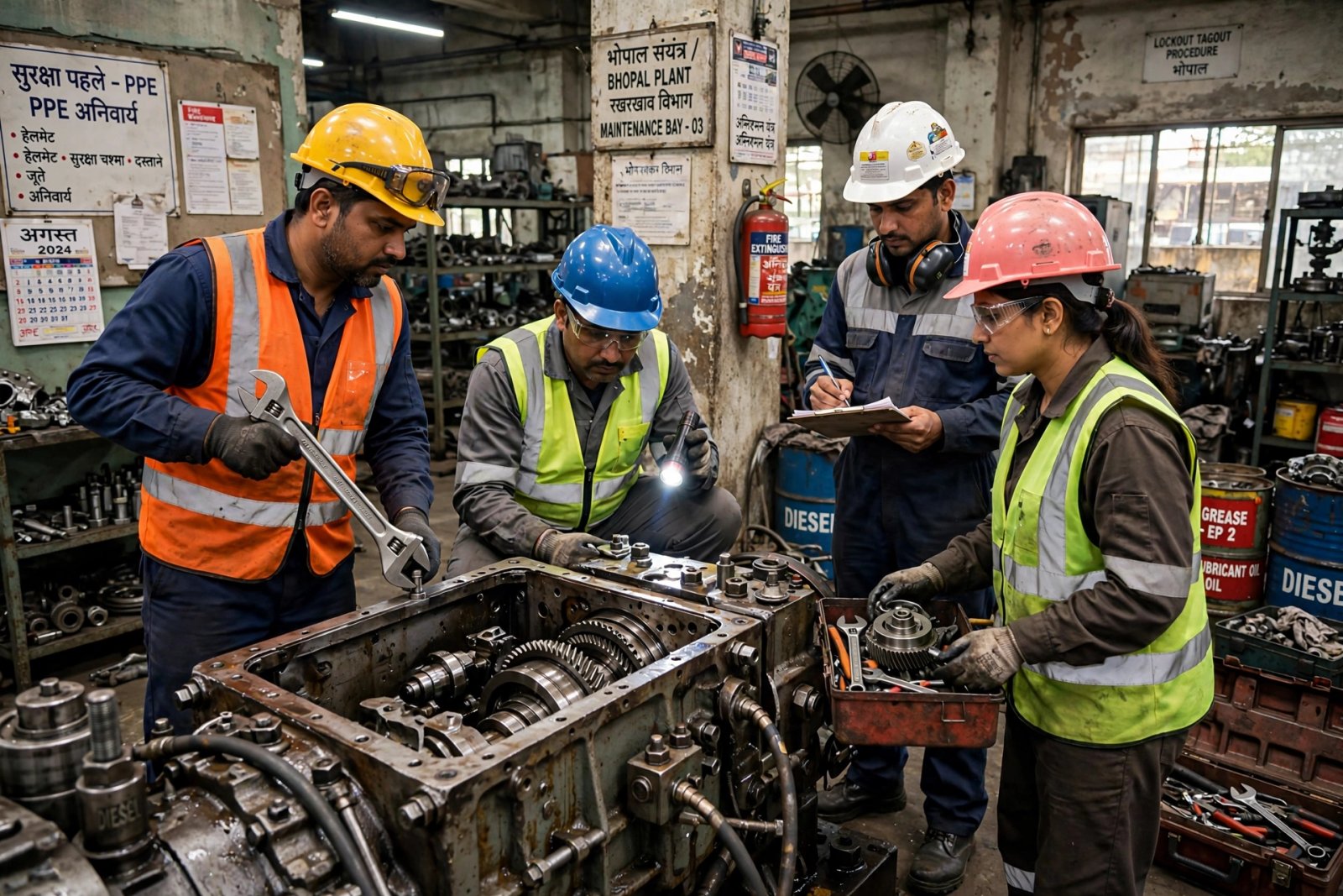 Industrial Maintenance & Retrofitting