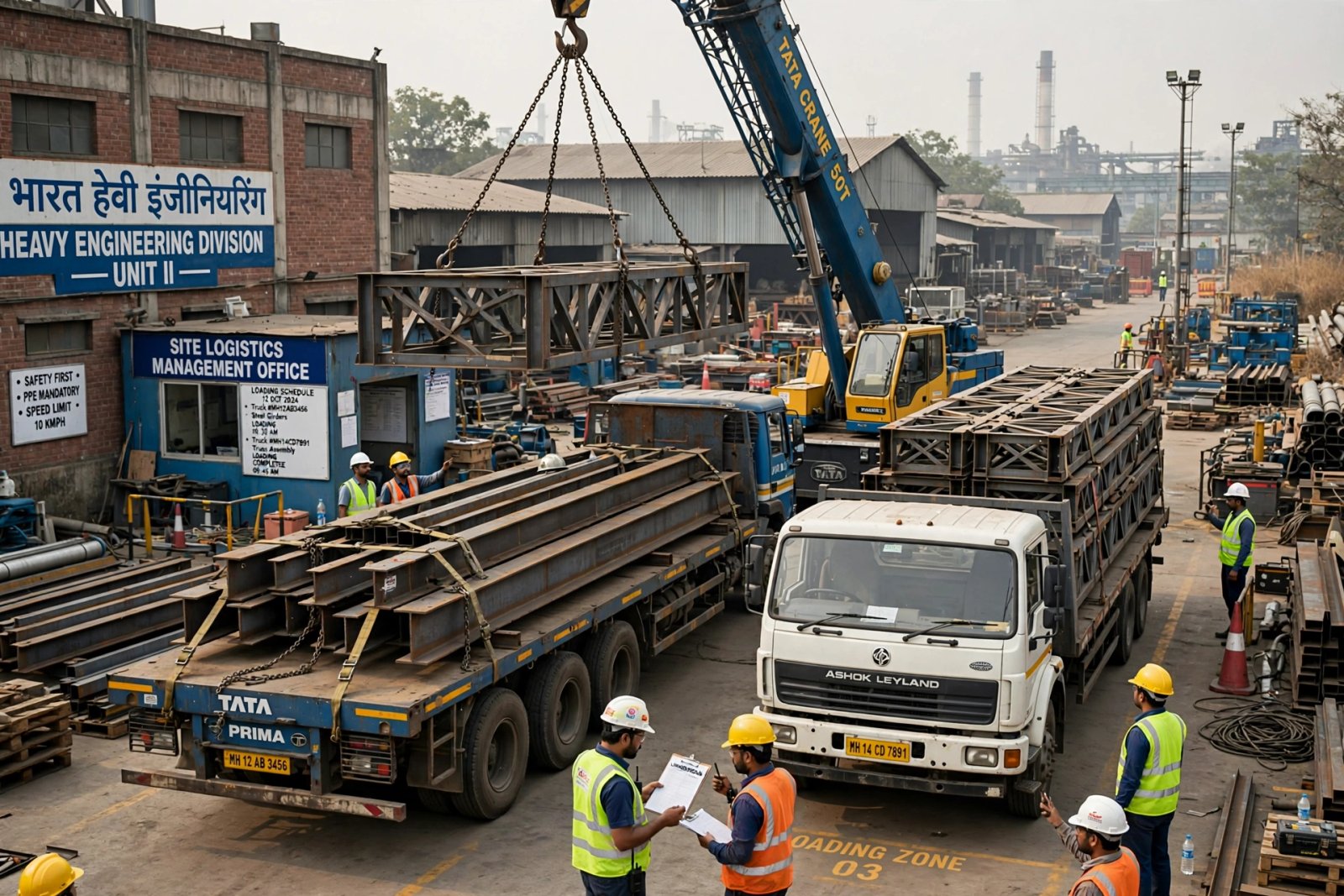 Elevated Metro Station Superstructure