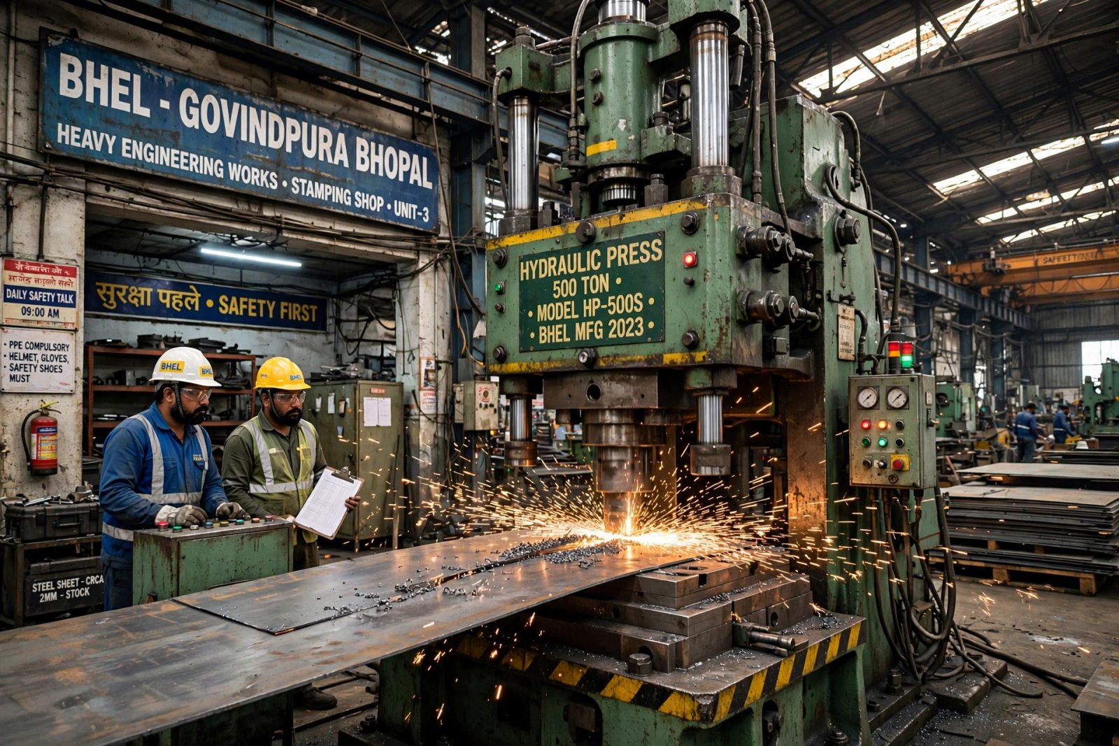 Heavy Stamping Plant Facility Bay